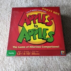 Mattel Apples to Apples Party Box Card Game New In Shrink Wrap